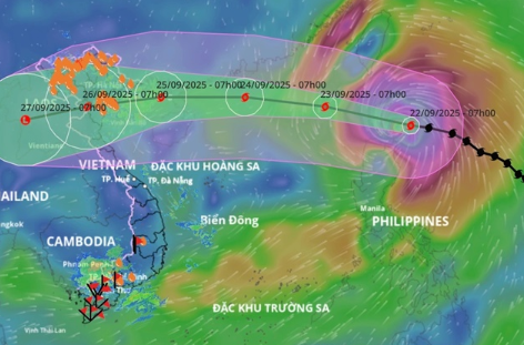 Siêu bão Ragasa tăng cấp thần tốc vượt bão Yagi đổ bộ vào biển Đông tối nay, nhiều quốc gia, khu vực sơ tán khẩn cấp