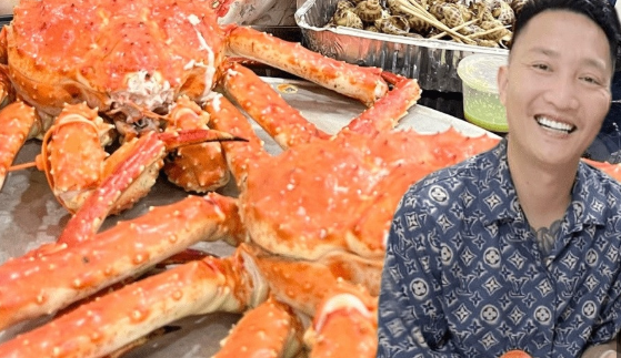 Không ngờ bữa ăn của Huấn Hoa Hồng toàn mùi tiền: Cua hoàng đế, tôm hùm có đủ, suốt ngày kho:e lên mạ:ng để nhằm mục đích này.