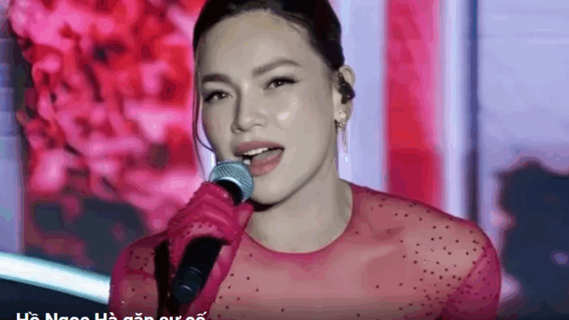 Hồ Ngọc Hà gặp sự cố, bị nhiều người ch:ế gi:ễu: “Hát chẳng giống ai cả”.
