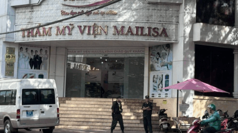 Thôi xong thật rồi, lực lượng chức năng bất ngờ có mặt tại 2 cơ sở thẩm mỹ viện Mailisa: ‘Chuyện gì thế này, că:ng quá đi’
