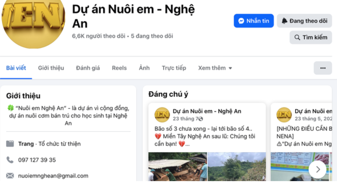 Người phụ trách dự án Nuôi em – Nghệ An “m:ất liên lạc”, luật sư nói về dấu hiệu v:i phạ:m.