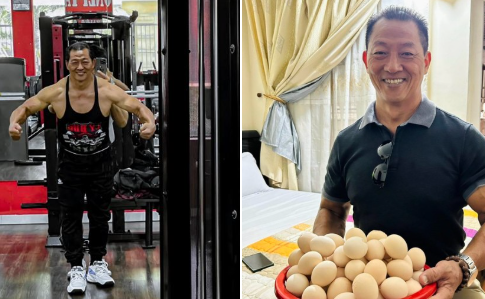 Lực sỹ Lý Đức từng ăn ngày 7 bữa, nạp 500 quả trứng mỗi tháng: Ôi dồi ôi thật