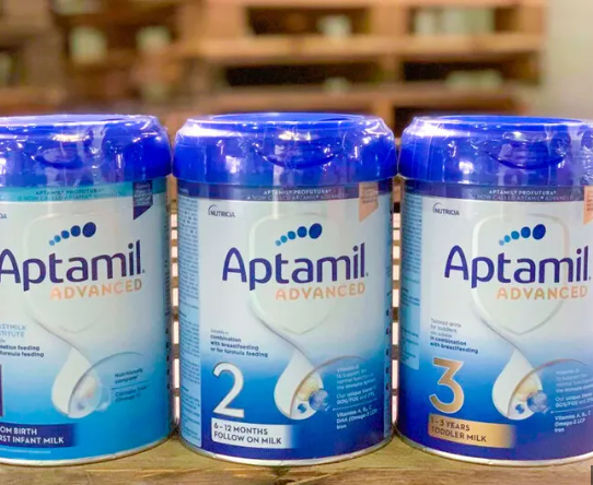 Danone thu hồi lô sữa Aptamil ngh:i nhi:ễm độ:c t:ố gây ng:ộ đ:ộc: Rất ngu:y hi:ểm cho trẻ nhỏ.