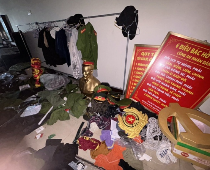 Cận cảnh khu phức hợp bí mật sát biên giới, nơi đồn cảnh sát và ngân hàng đều là đạo cụ trong sào huyệt l:ừa đ:ảo Campuchia: Nhìn rất tinh vi và có đầu tư.