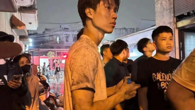 Rõ danh tính và chân dung của nam sinh li:ều mình vào cứu người trong vụ ch:áy ở Hà Nội: Anh đã phải giấu mẹ và gia đình về chuyện này.