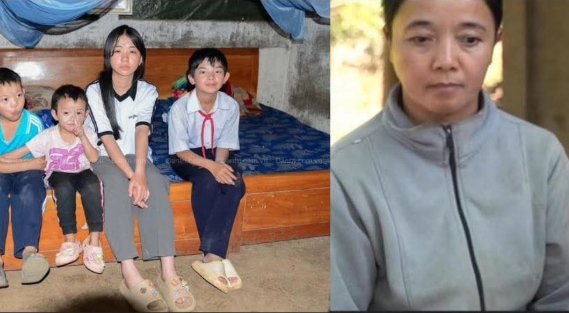 Đã rõ thân phận người phụ nữ đang gây xôn xao trong vụ bé gái 16 tuổi nuôi 3 em nhỏ ở Lâm Đồng: Hóa ra đấy không phải là người mẹ.