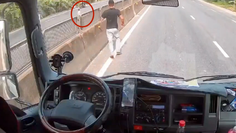 Rõ danh tính tài xế bỏ xe, lao qua dải phân cách ôm bé gái giữa quốc lộ 1: CA đã phải liên hệ.